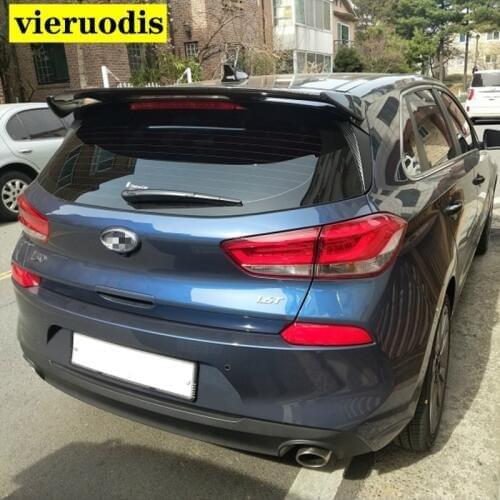 Car Accessories Carbon Fiber Rear Trunk Wing Roof Spoiler fit for Hyundai I30 2008 2009 2010 2011 2012- UP