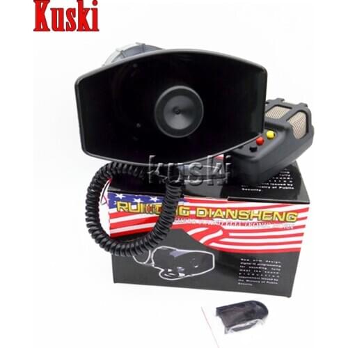 100W 7 sounds Car Siren Horn For Peugeot 307 206 308 407 207 2008 3008 508 406 208 For Citroen C4 C5 C3 C2 Accessories