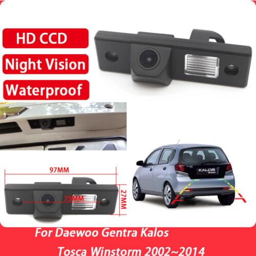 Rear View Camera CCD Full HD Night Vision Reverse Camera high quality RCA For Daewoo Gentra Kalos Tosca Winstorm 2002~2014