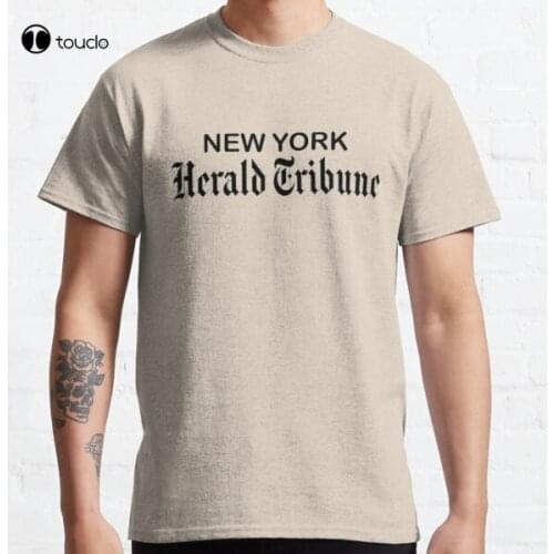 New York Herald Tribune Classic T-Shirt Tee Shirt