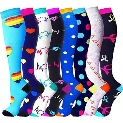 Manufacturers Wholesale Sports Leisure Compression Socks 4/6/7 PAIRS PER SET Adult Pressure Socks Compressed