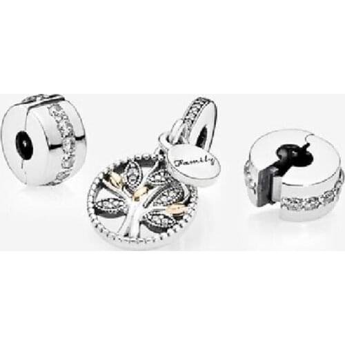 2020 New High-end Bright Road, Family Tree Dangle Charm, Fashionable Classic Jewelry To Give Wife A Happy Birthday Gift