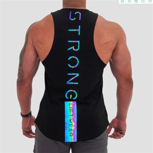 2021 New Compression Tights Gyms Tank Tops Quick Dry Sleeveless Sports Shirt Men Fitness Clothing Summer Cool Mens Running Vest
