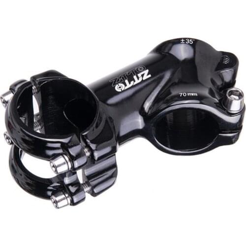 The polished bicycle handlebar is made of high-strength aluminum alloy material high strength wear-resistant and durable Stem