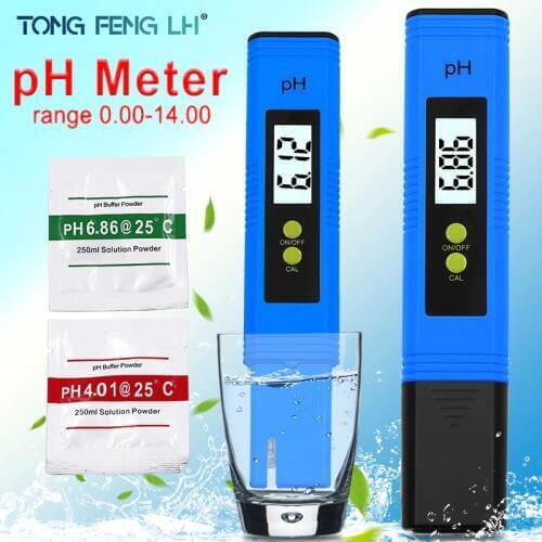 Portable LCD Digital PH Meter Pen of Tester accuracy 0.01 Aquarium Pool Water Wine Urine automatic calibration