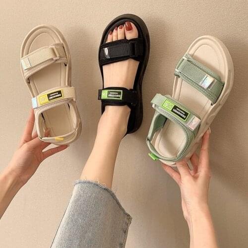 Platform Sandals Women Sandals 2021 Summer Adjustable Chunky High Heels Female Wedges Shoes for Women Sandalia Feminina Shoes