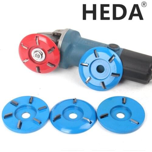 HEDA 90mm bore 16mm wood grinding wheel rotary disc sanding woodworking carving grinding disc tool for angle grinder