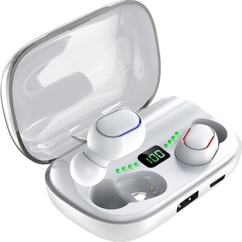 9D Stereo Sports Headphones TWS 5.0 Wireless Bluetooth Earphone With Microphone Waterproof Headsets Charging Box For Android IOS