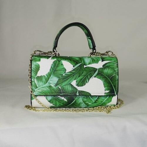 Handbag Box Party Bag Italian Wild Messenger Bag Messenger Bag Sicilian Flower Chain Mini Handbag Small Phone Bag