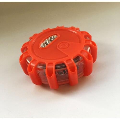 LED Emergency Flashing Light for Road, 9 Modes, Accident Warning Flares Light with Magnetic Base for Car Marine Vehicles