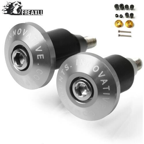Universal Motorbike Handlebar End Plug Slider Motorcycle Counterweight Handlebar Ends 7/8'' 22MM Handle Bar Cap Cover For Honda