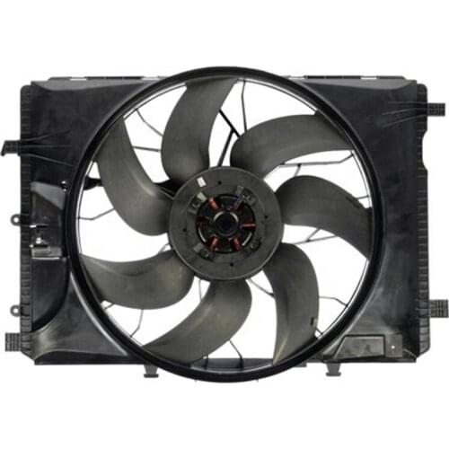 W156 W176 Radiator Cooling Fan Assembly For Mercedes W117 W218 Electric Engine 2045000293 2049066802