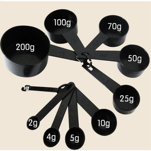 10pcs/set Kitchen Measuring Spoons Teaspoon Coffee Sugar Scoop Cake Baking Flour Cups Kitchen Cooking Tools Home Usage