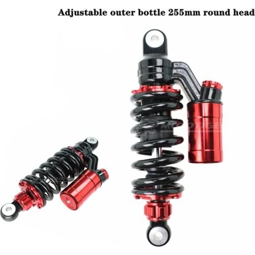 255mm Motorcycle Adjustable Central Shock Absorber Rear Suspension For Honda Grom MSX125/SF Benelli TNT125 135 Kawasaki Z125 Pro