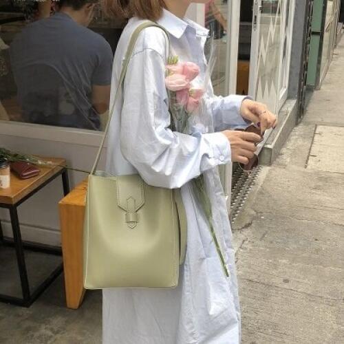 Designer Women Handbags Fashion Pu Leather Bucket Ladies Shoulder Bag for female Crossbody Bags Casual Composite Tote Bag bolsa