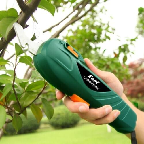 Electric Pruning Shears Rechargeable Gardening Secateurs Lithium-ion Pruning Scissors Branch Pruner Trimmer Tools