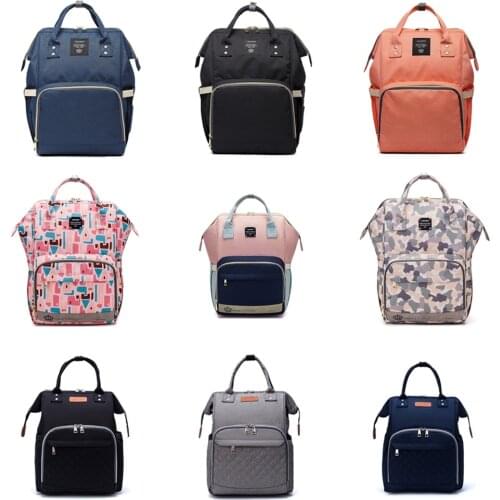 Fashion Mummy Maternity Nappy Bag Large Capacity Nappy Bag Travel Backpack Nursing Bag for Baby Care Womens Bag