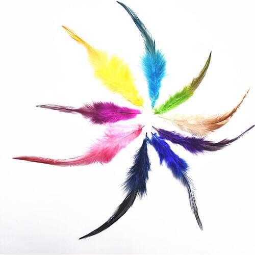 New! 100pcs Top Natural dyeing pheasant feather, 4-6 "/10-15cm DIY wedding decoration accessories plumes and feathers for crafts