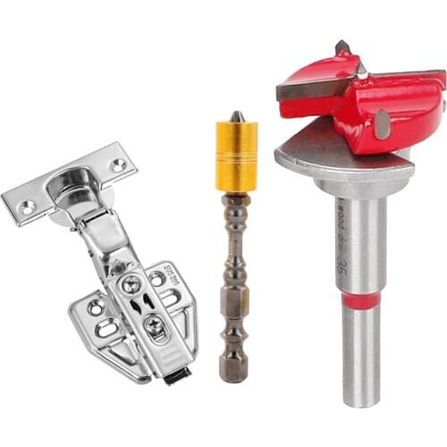 Stainless Steel Hinge Cabinet Hinge Cupboard Door Hinges Soft Close Hardware Hinge Hole Cutter Drill Bit