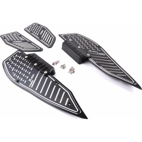 Motorcycle Footboard Step Pedal Moto Foot Pegs Plate Accessories For Yamaha XMAX 250 2017 2018 XMAX 300 400 17 18 X MAX 250 300