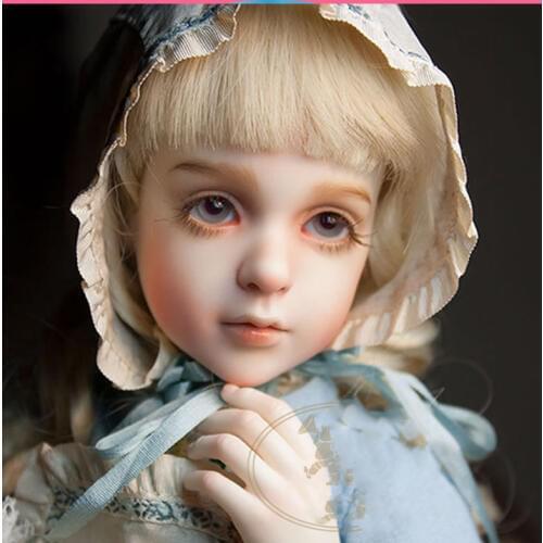 1/4 scale nude BJD girl SD doll 35cm Resin figure model toy gift,not include clothes,shoes,wig and other accessories D2599