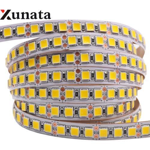 New Ultra Brightness 5M LED Strip 4040 5054 5050 5630 12V Flexible Highlight LED light Tape Ribbon 120leds/m Brighter than 2835