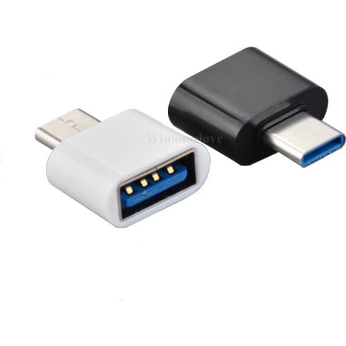 1000pcs opp packed USB Type C OTG Adapter USB C Male To Micro USB Female Converters USB To Type-c OTG adapter