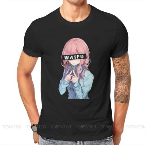 Quintessential Quintuplets Manga Anime Miku Nakano Waifu Tshirt Vintage Graphic Mens Tops Plus Size Cotton Crewneck T Shirt