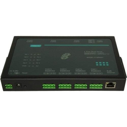 4-port serial server 4-port four port RS232 / 485 / 422 to Ethernet Serial port to RJ45