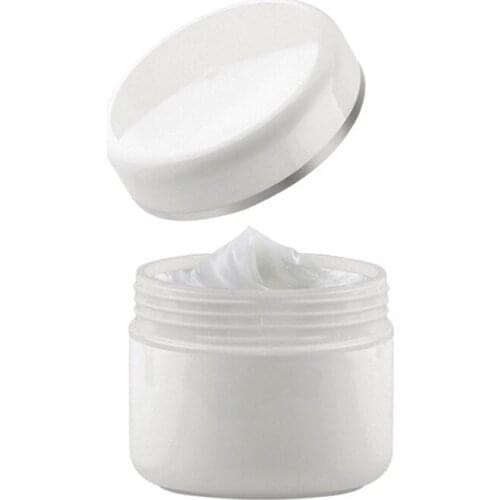 30pcs Lotion Box Jar Cream Jar 20g White Plastic Cosmetic Container, Empty Mask jar, Refillable Travel Bottle