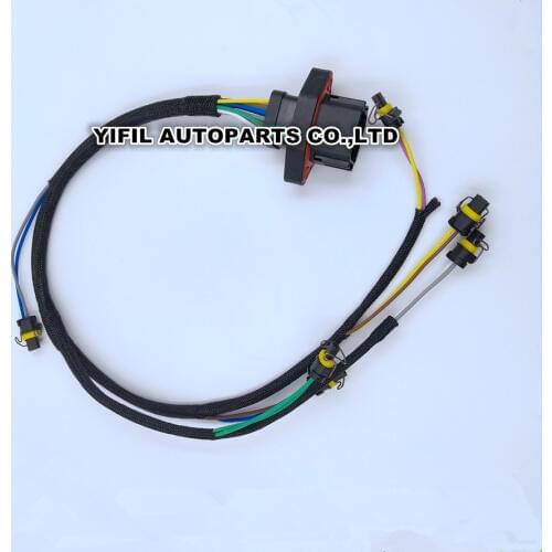 Diesel Fuel Injector HEUI Injector Drive Connector Plug With Wire Cable Pigtail For CAT E330C 336D 330D C9