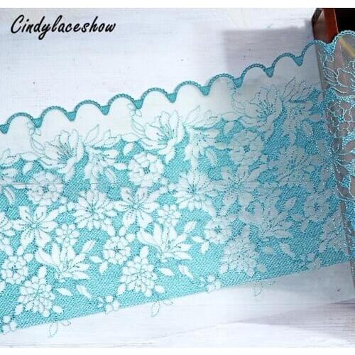 1Meter Embroidered Lace fabrics Embroidery Lace Trim DIY Craft Sewing Dress Clothing Underwear Lingeire Lace Trimmings Flowers