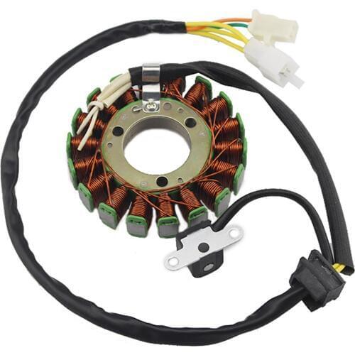 Motorcycle Magnetor Stator Coil Alternator Generator 32101-38302-000 for Suzuki GN250 1982-2001 TU250 1997 1998 1999 2000 2001