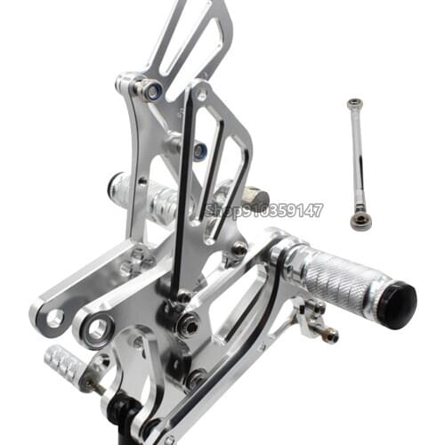 Motorcycle Adjustable Rearsets Foot Pegs Footrest for KAWASAKI Ninja ZX6R ZX636 2005-2008 2006 2007