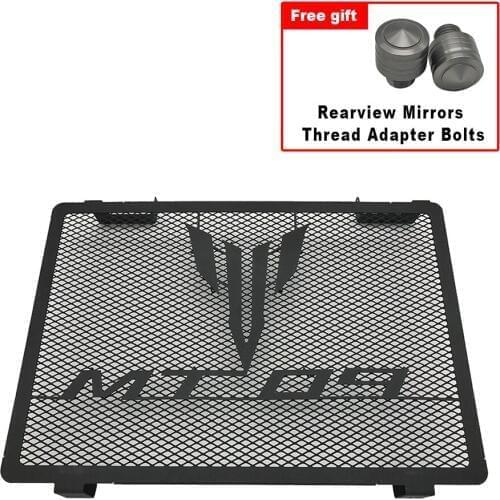 MT-09 FZ-09 Radiator Guard Protector Grille Grill Cover Mirrors Screw Bolts For YAMAHA MT09 MT 09 TRACER 900 2014-2018 2019 2020