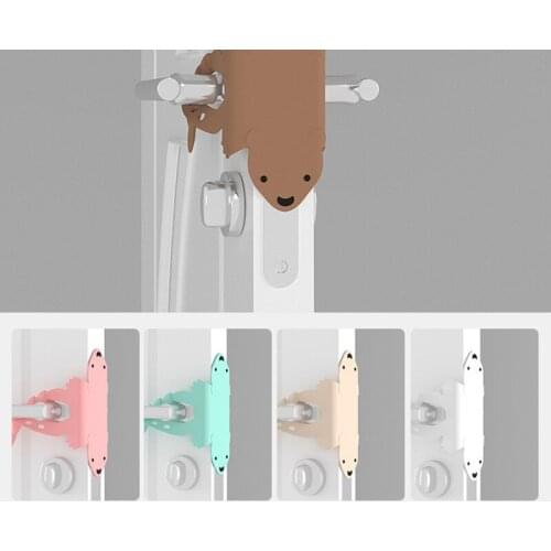 Cartoon Mute Room Door Mute Lock Bedroom Door Anti-collision Protection Buffer Pad Prevent Closing Door Impact Door Cover