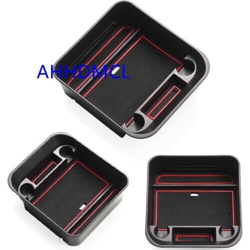 Armrest Box Storage Central Storage Box Compartment For Land Rover Discovery 4 5 Without Refrigerator Edition