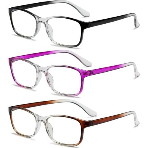 1PC Presbyopic Eyeglasses Anti-Blue Light Reading Glasses Women Men Fashion Portable Anti-fatigue Comfortable Eyewear +1.0~+4.0