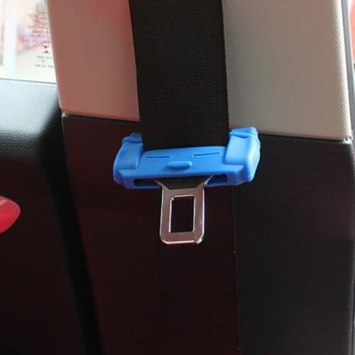 Car seat belt buckle silicone protective cover For Mercedes-Benz smart 450 451 453 fortwo forfour