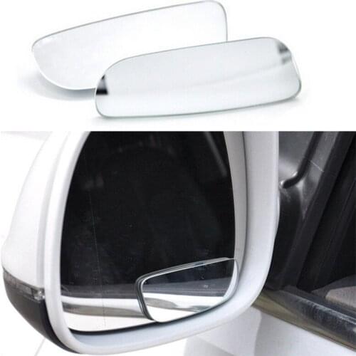 1 Pair Car Mirror Adjustable 360 Degree Wide Angle Convex Blind Spot Mirror Parking Auto Motorcycle Rear View Mirror Accessories
