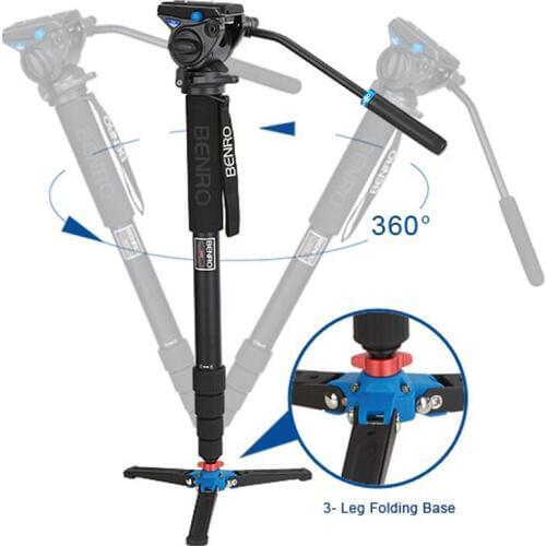 Benro A49TDS4 Sport & Bird Watching Series Monopod Kit / Tripod Suit For Video & DSLR Camera / Recorder Support Frame Wholesale