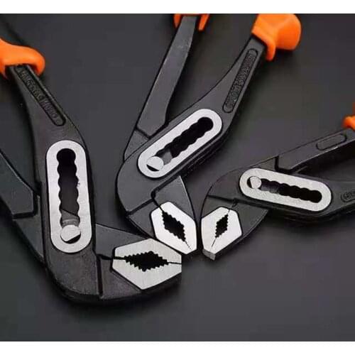 Heavy Duty Fast Pipe Wrench Large Opening Universal Adjustable Water Pipe Clamp Plumbers Hand Tool