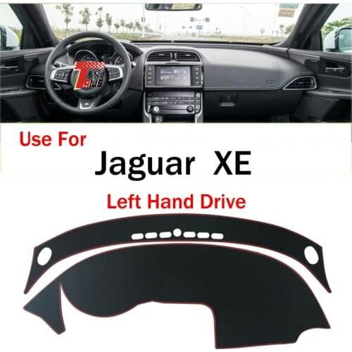 TAIJS Factory Anti cracking Good Quality Polyester Fibre Car Dashboard Cover For Jaguar XE Left Hand Drive