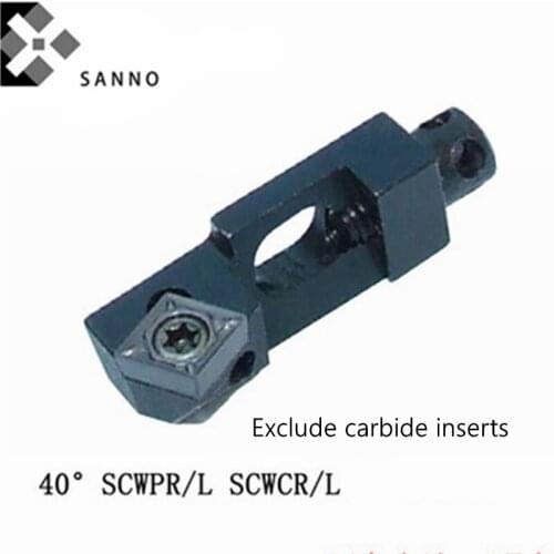 CNC lathe machine cutting tool holder SCWCR08CA-06 and SCWPRL06CA-05 clamping tool cnc boring hole cutter bar