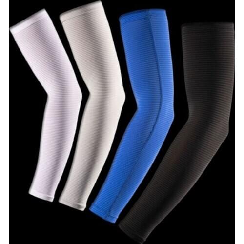 WALK FISH 1 Pair Summer UV Sun Protection Arm Sleeves for Fishing Running Cycling Sport Riding Cooling Arm Warmers Sleeves Cover