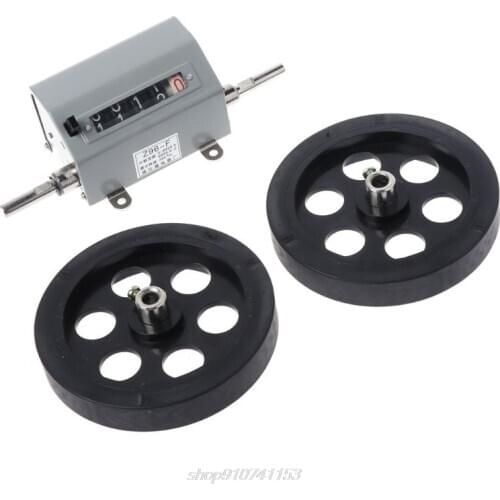 Z96-F Mechanical Length Distance Meter Counter Double Rolling Wheel 0-9999.9m N19 20 Dropshipping