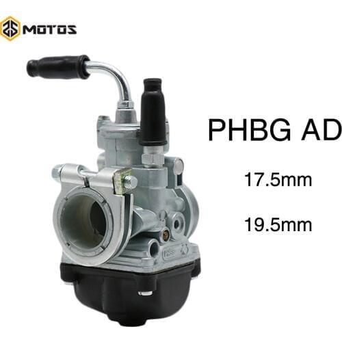 ZS MOTOS New Arrival PHBG AD Carburetor Motorcycle Carb Carburetor For PHBG 17.5mm 19.5mm Racing AD Model