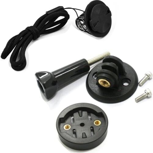 1 Set Bike Bicycle Quick Release Camera Mount Base For G-pro Garmin Computer Mount Upside Universal Adaptor