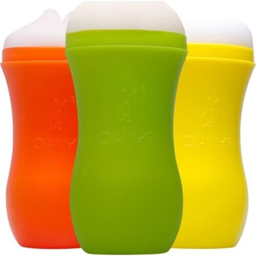 3 Colors Vagina Anal Masturbator Sex Toys for Men Realistic Vagina Silicone Doll Masturbator Pocket Pussy Erotic Adult Toys