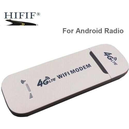 4G DONG001 4G LTE UBS Dongle Wireless WIFI WiFi Modem Stick compatible with all HIFIF Android units